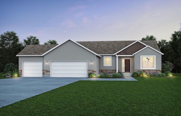 New Home at 7602 Country Ridge Drive NW Country Ridge, Iowa | Country ...