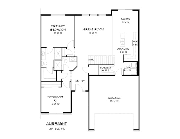 Albright Floorplan 1