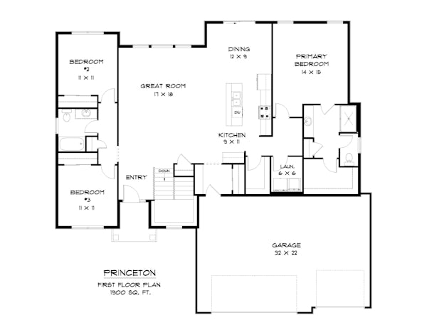 Princeton Floorplan