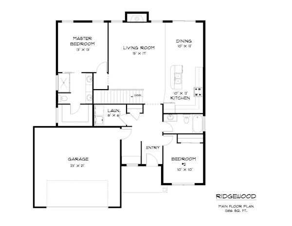 Ridgewood Floorplan