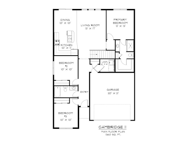 CAMBRIDGE II Floorplan