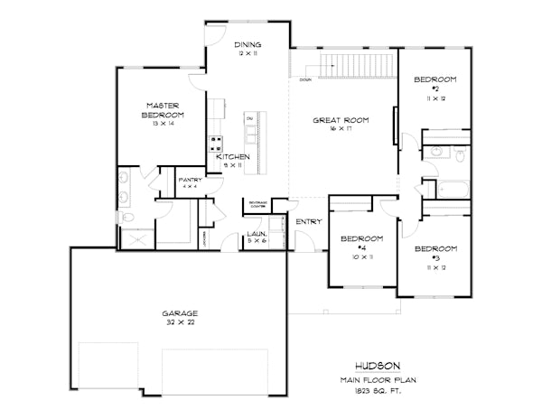 Hudson Floorplan
