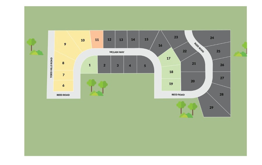 Site Plan for Todd Hills