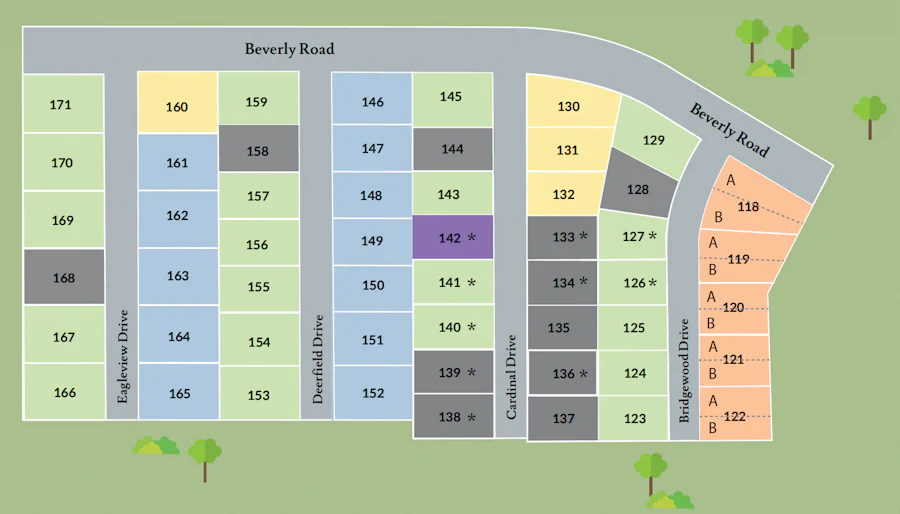 Site Plan for Heartland Heights