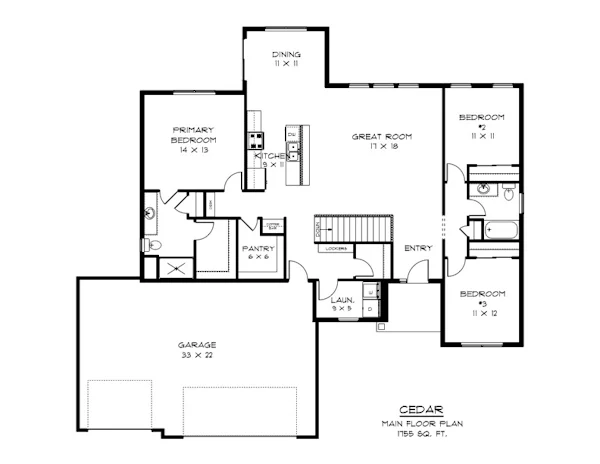 Cedar Floorplan 1