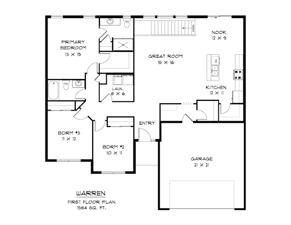 Warren Floorplan 1